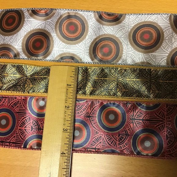 Gift & Craft Ribbon 3 pack 12 yds Black History African American Diversity - Picture 5 of 7